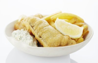 Fish & chips met pladijs