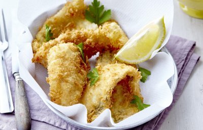 Fishsticks van pladijsfilets