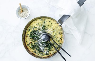 Frittata met boerenkool