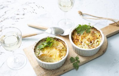 Minigratin met extra groenten