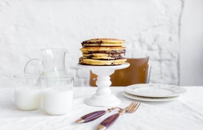 Pannenkoeken met chocopasta