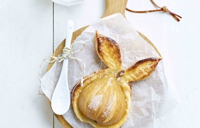 Poire en pâte feuilletée