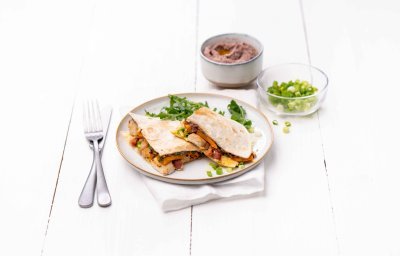 Quesadilla met konijn