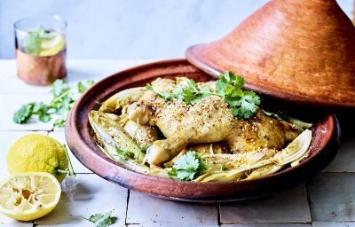 Tajine de poulet aux chicons