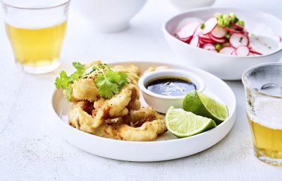 Tempura van konijn