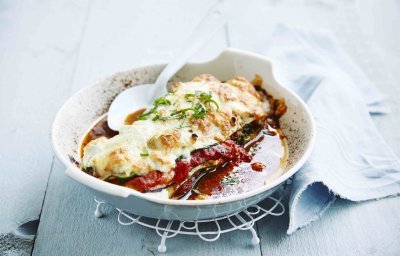 Vegetarische lasagne zonder pasta