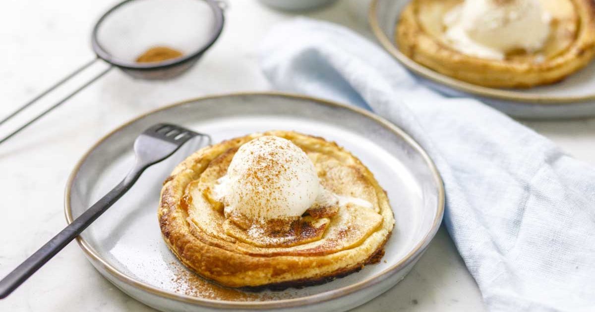 munt gemeenschap Prominent Appeltaartje met vanille-ijs | Lekker van bij ons