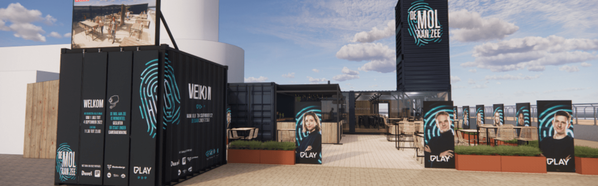 Pop-up De Mol aan Zee 2022 Pop-up De Mol aan Zee 2022