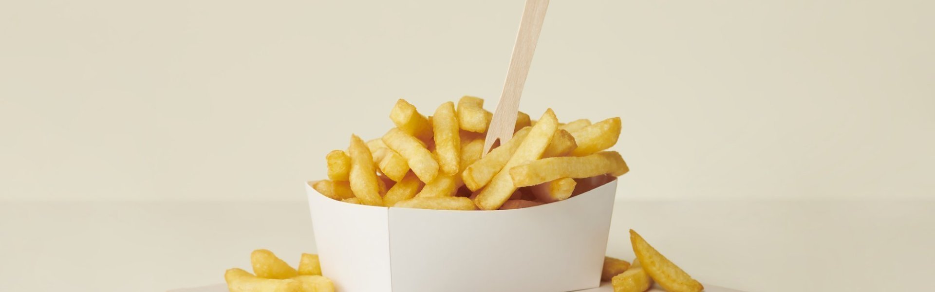 Bakje met frieten Bakje met frieten