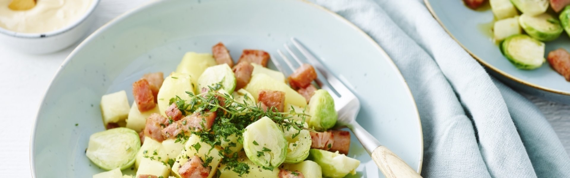 Snelle hutsepot met aardappelen