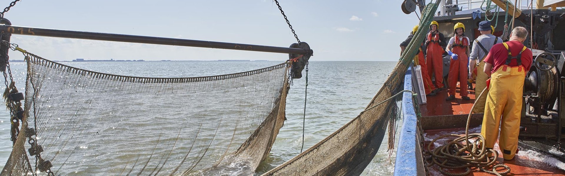 Vissersboot met boomkor Vissersboot met boomkor