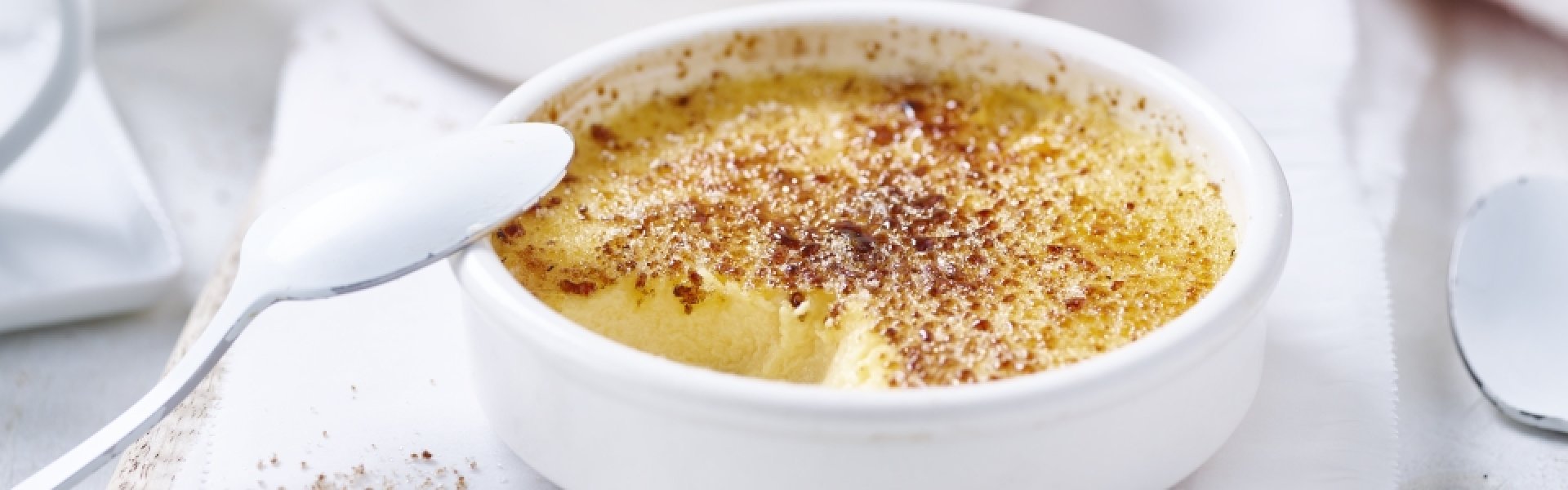 Mmm, krakend lekkere crème brûlée! creme brulee maken