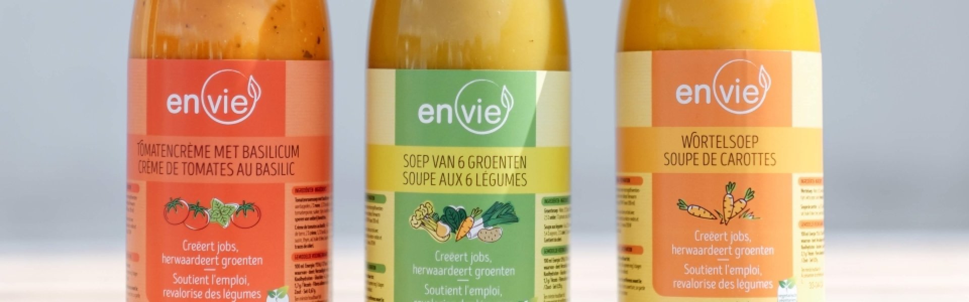 EnVie, soepbedrijf met een missie: zero waste en meer EnVie, soepbedrijf met een missie: zero waste en meer